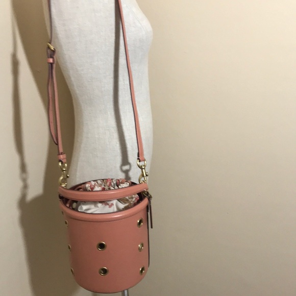Coach Bags Coach Grommet Drawstring Leather Bucket Bag Poshmark